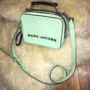 Mini mint green cross body bag!!